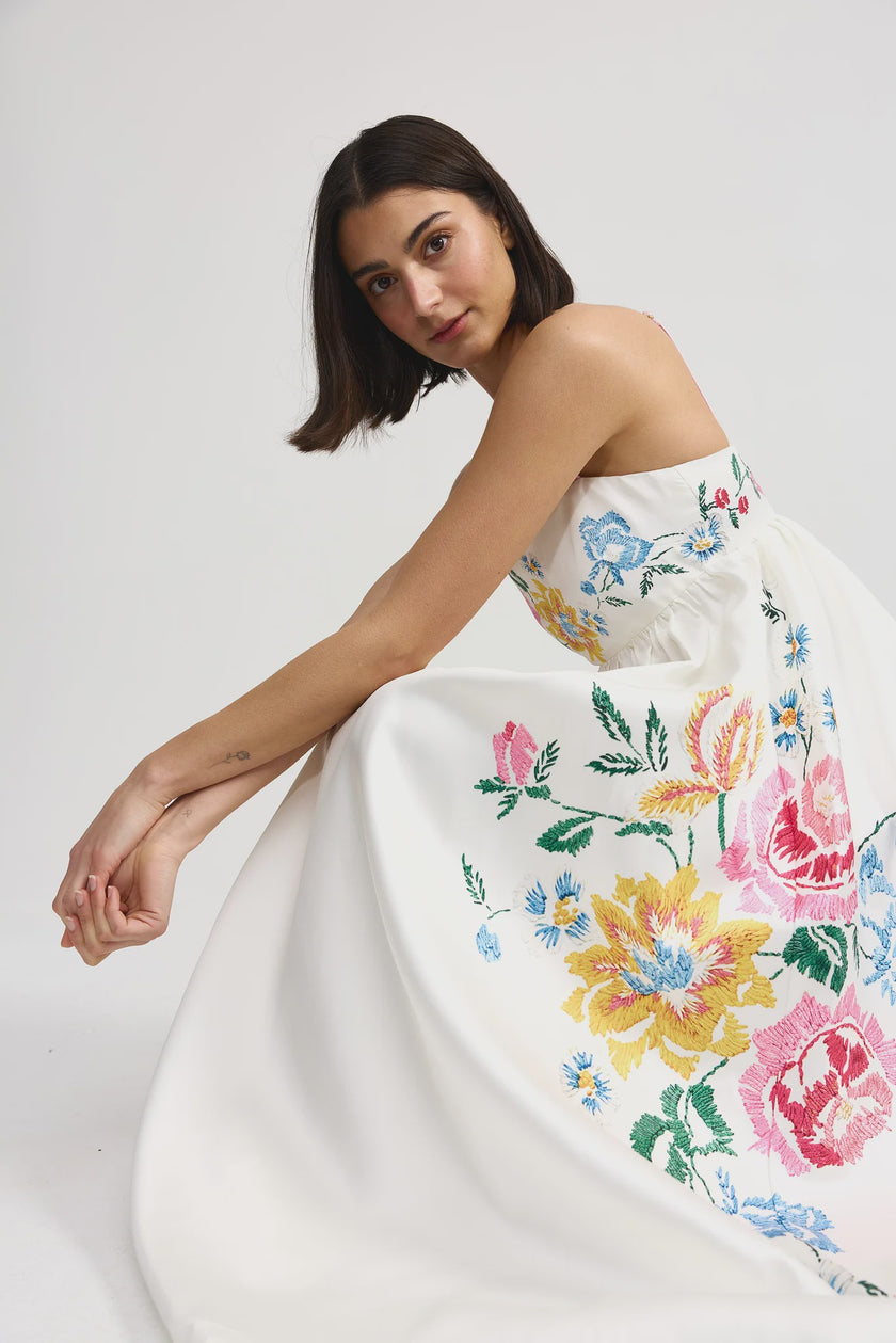 ASTON STUDIO Delphine Gown - Antique Bouquet