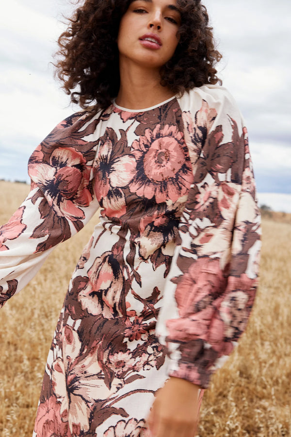 ASTON STUDIO Vince Dress - Vintage Rose