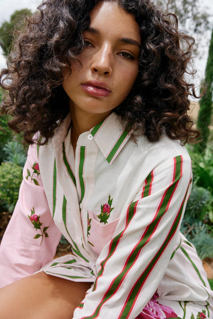 ASTON STUDIO Demi Dress - Multi Antique Rose