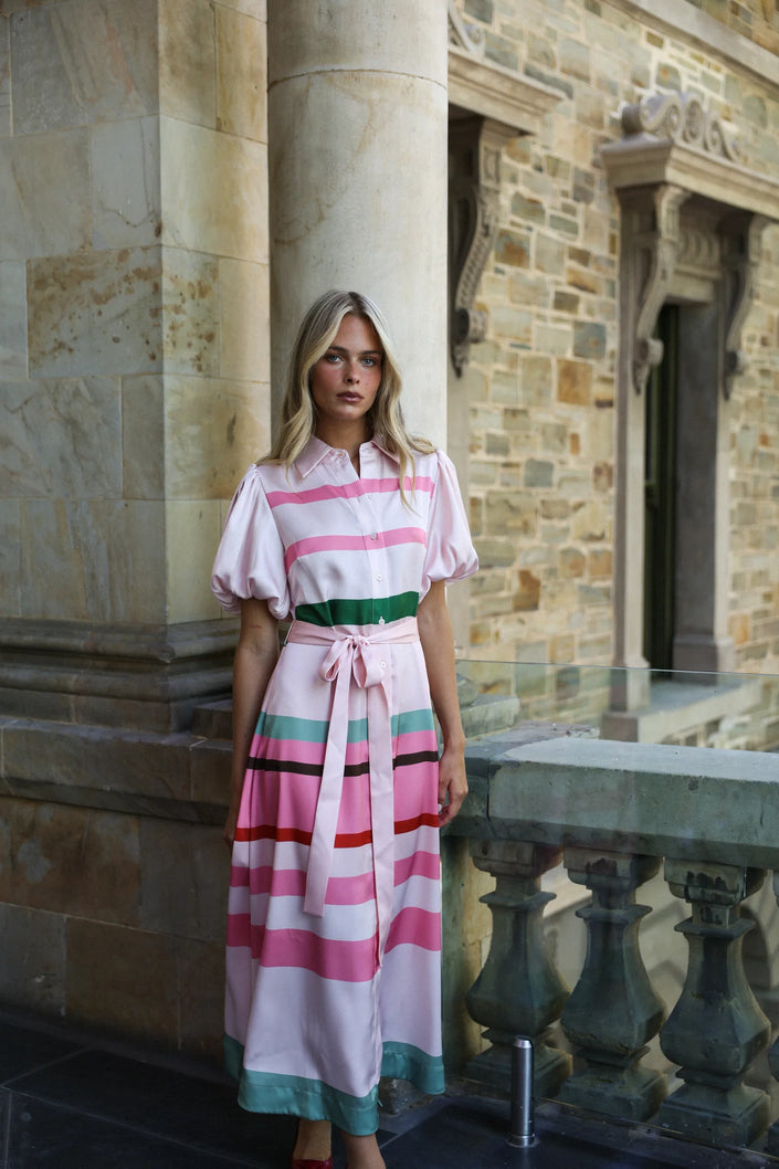 ASTON STUDIO Marley Dress - Retro Stripe