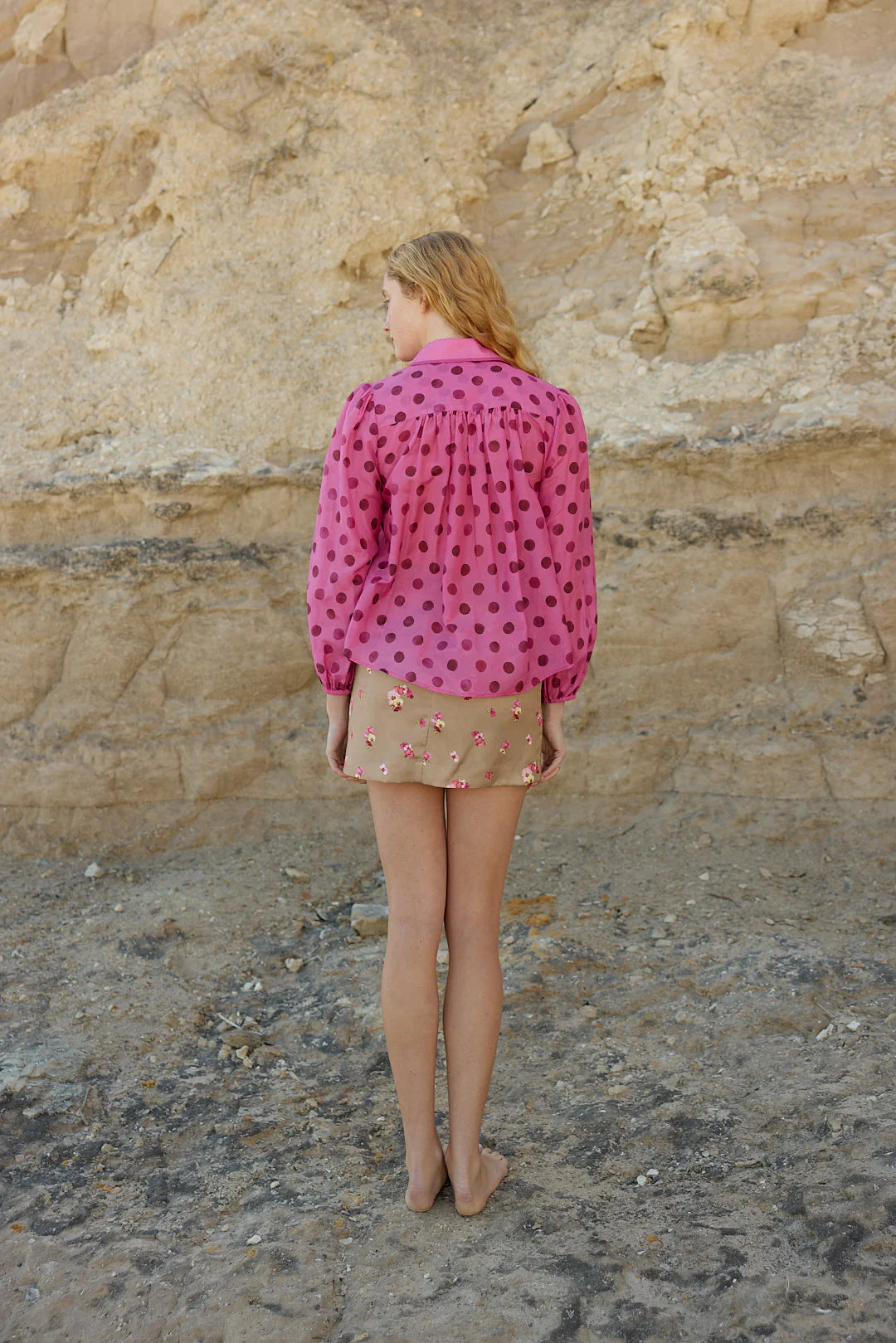 ASTON STUDIO Katie Skirt - Mocha Phalae