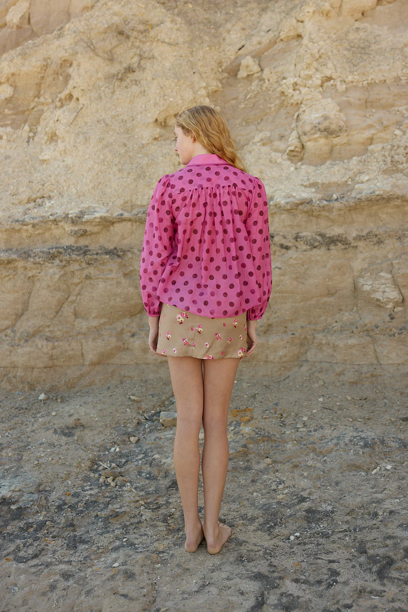 ASTON STUDIO Katie Skirt - Mocha Phalae