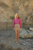 ASTON STUDIO Katie Skirt - Mocha Phalae