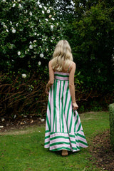 ASTON STUDIO Rue Dress Baby/Forest Stripe