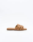 WALNUT Agnes Leather Sandal - Tan