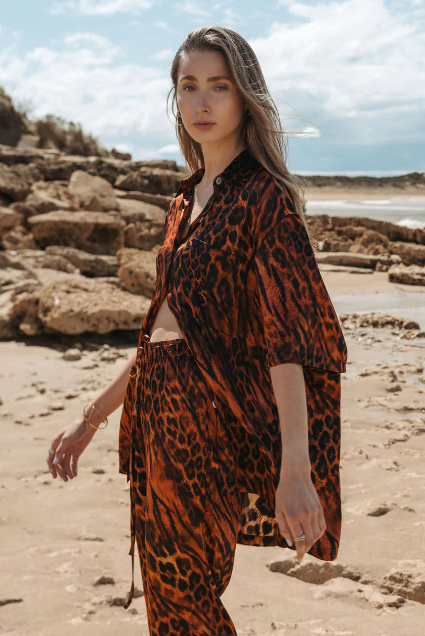 RALF Studios Ningaloo Shirt - Leopard Jacguar