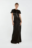 Sofia Irina Bianca Maxi Gown - Black