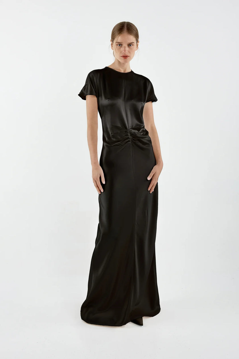 Sofia Irina Bianca Maxi Gown - Black