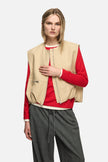 Blanca Cosmo Vest - Cream