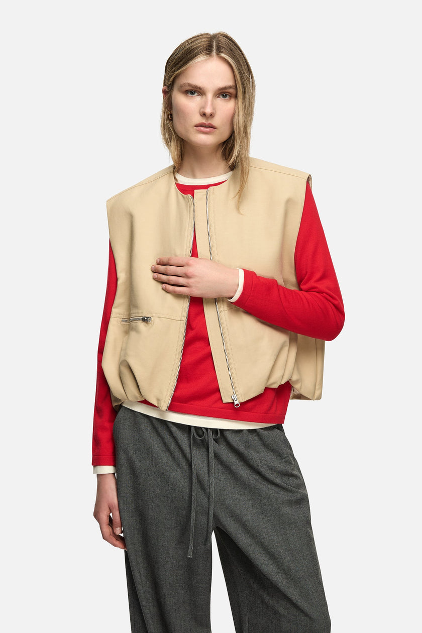 Blanca Cosmo Vest - Cream