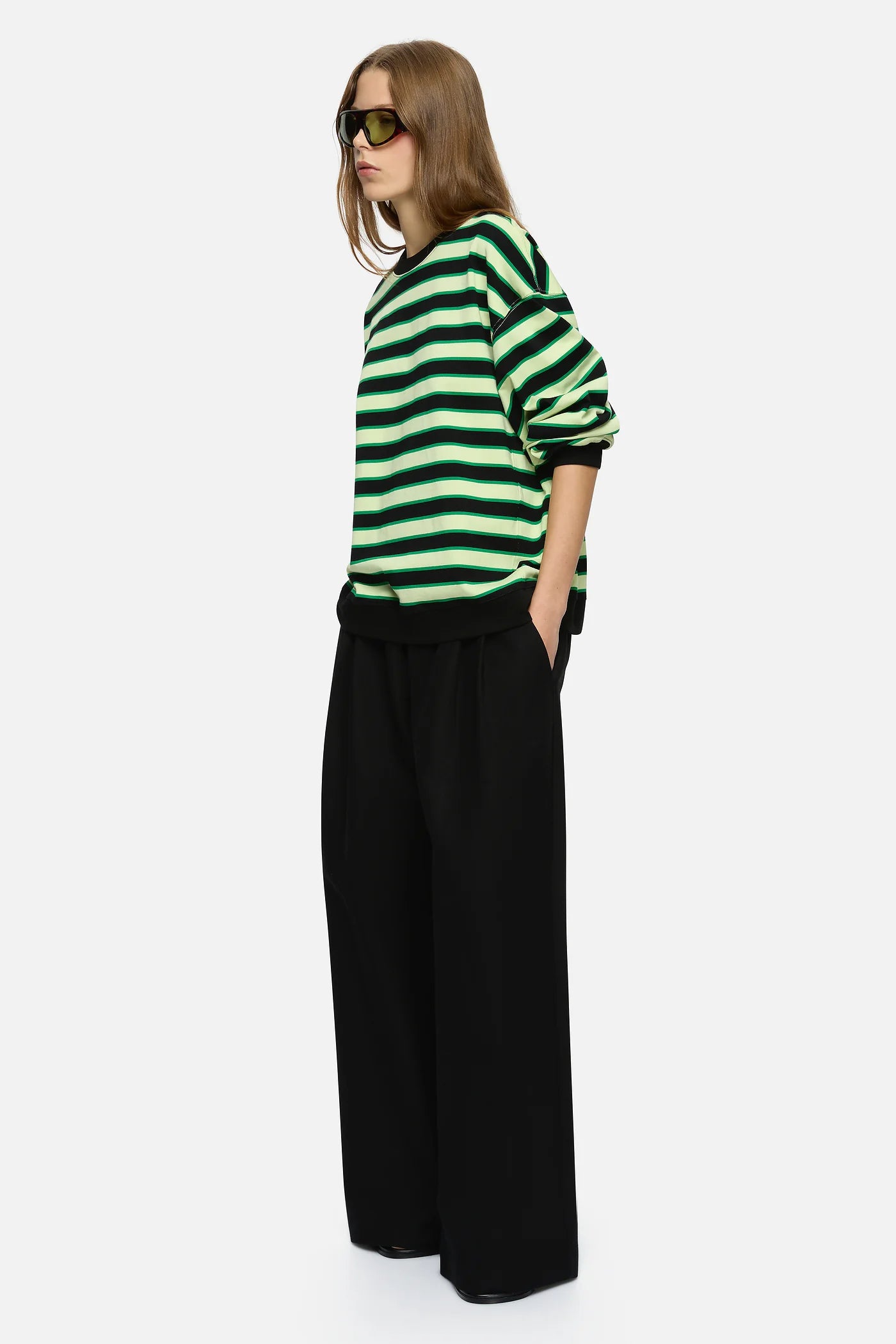 BLANCA BRUNA SWEATER - GREEN