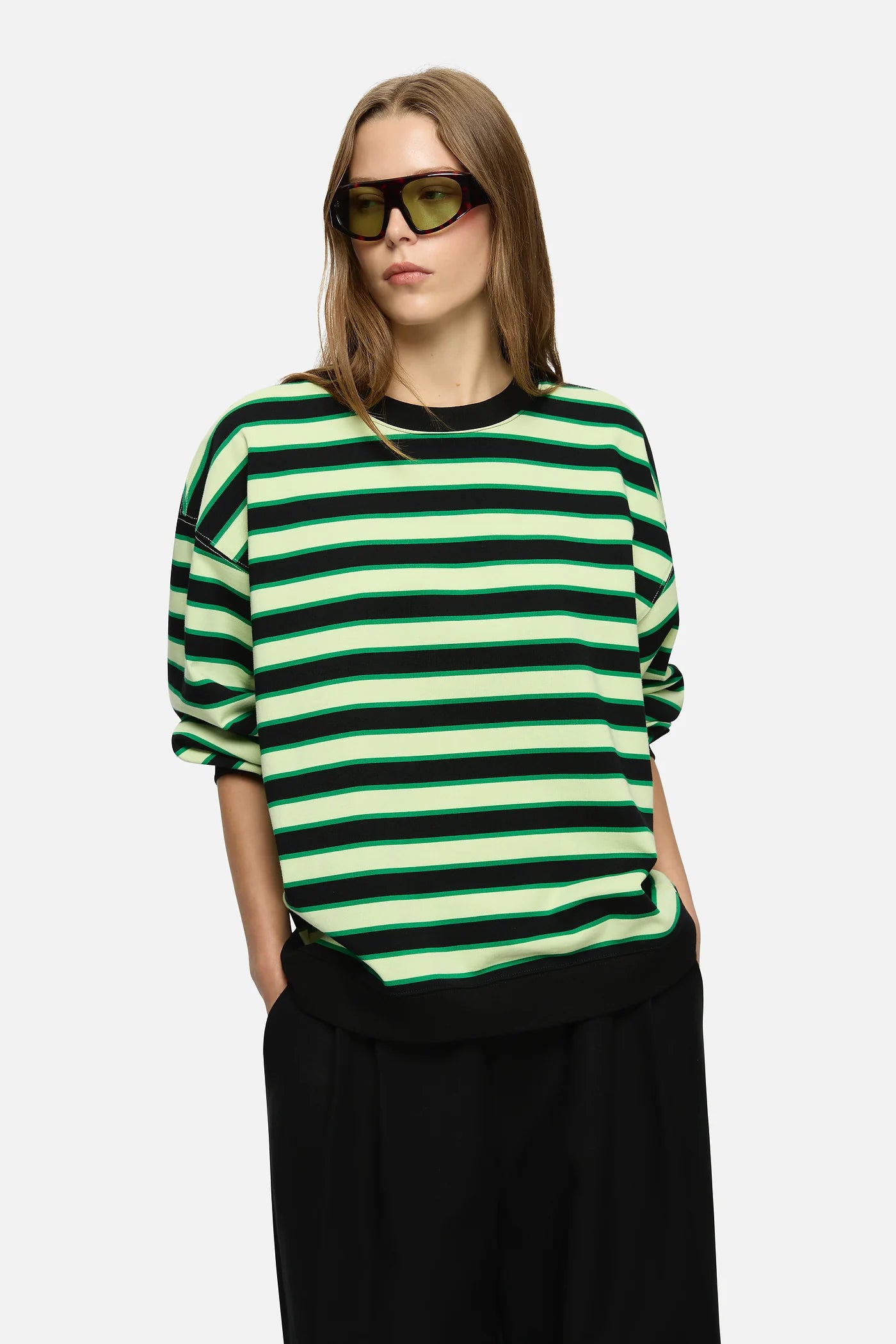 BLANCA BRUNA SWEATER - GREEN