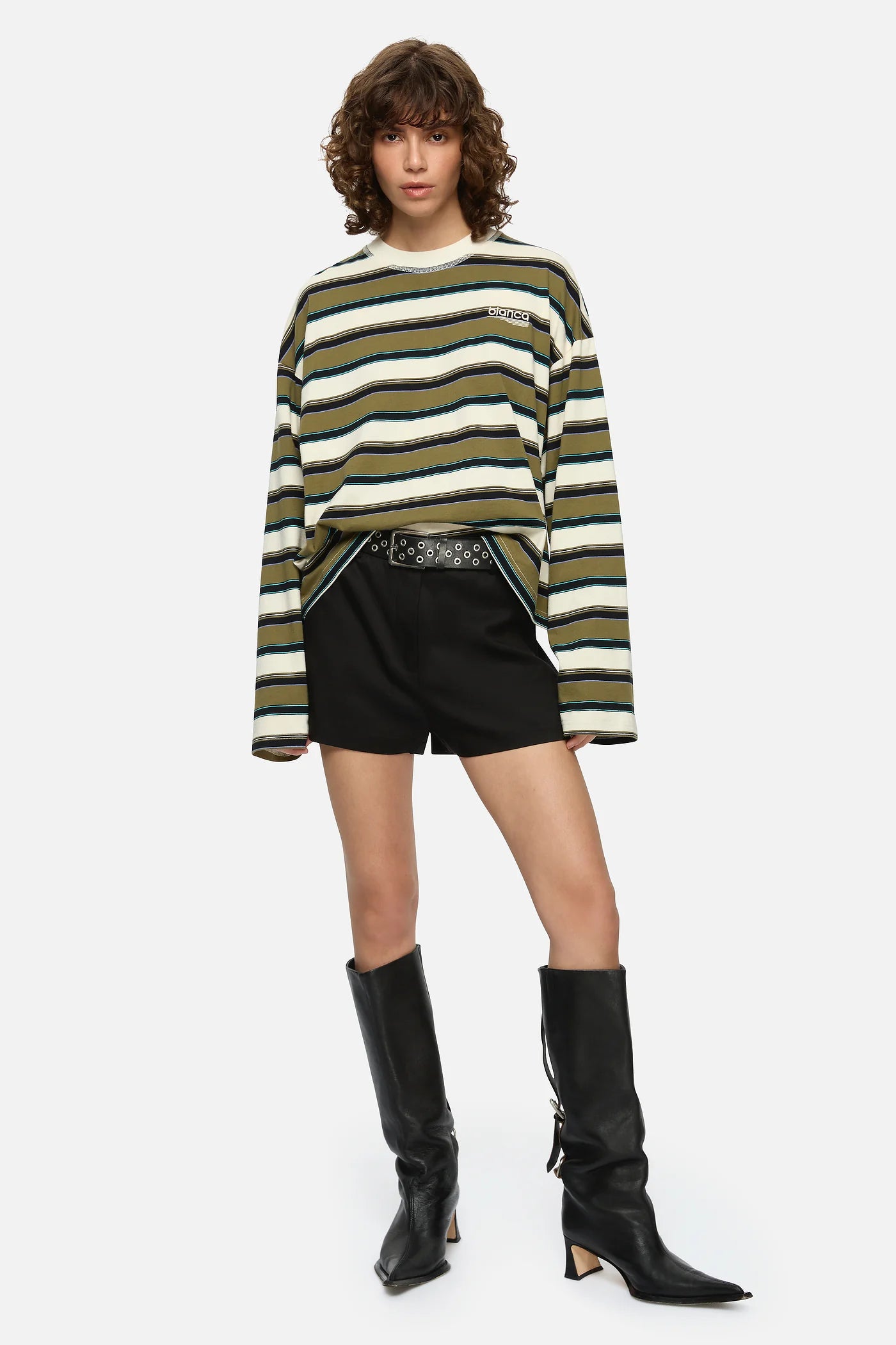 Blanca Eva Tee - Khaki