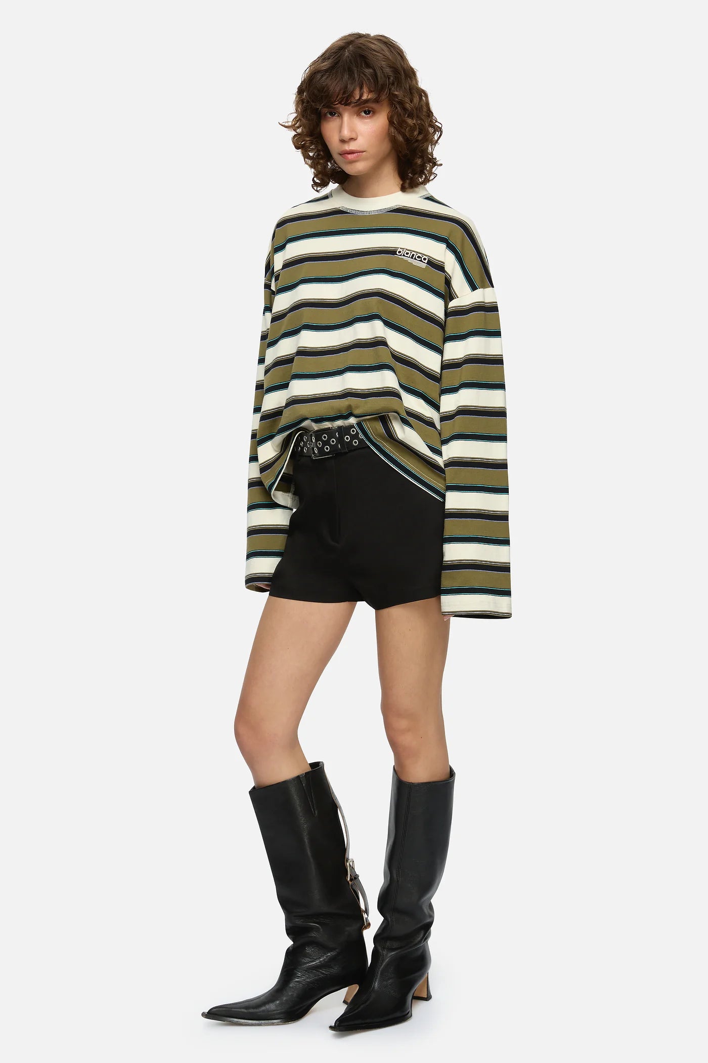 Blanca Eva Tee - Khaki