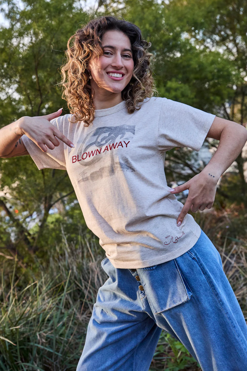 Circular by Maud Alice Dainty Reflections Tee - Blown Away