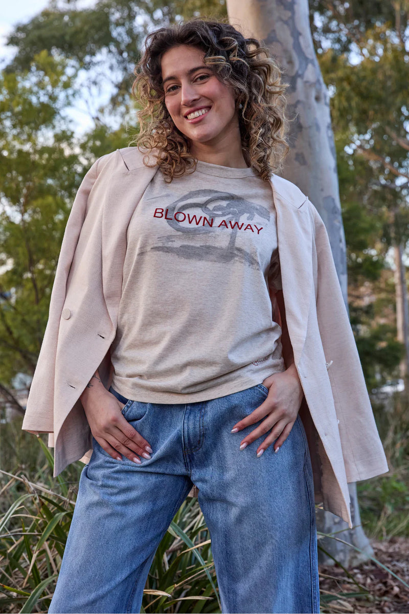 Circular by Maud Alice Dainty Reflections Tee - Blown Away