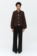 Marle Cait Cardigan - Chocolate