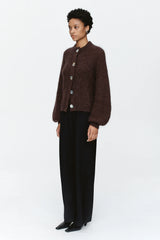 Marle Cait Cardigan - Chocolate