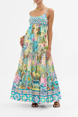 Camilla Just Coasting Long Dress with Jersey Bodice