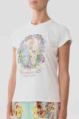Camilla Just Coasting Slim Fit Round Neck T-Shirt