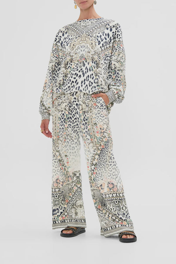 Camilla Marble Heaven Straight Leg Track Pant