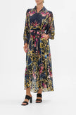 Camilla Ornate on a Plate Curved Collar Shirt Dress