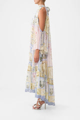 Camilla Botanical Ballads Cold Shoulder Long Dress
