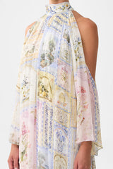 Camilla Botanical Ballads Cold Shoulder Long Dress