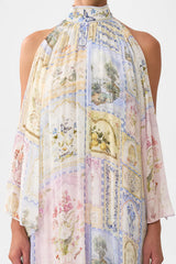 Camilla Botanical Ballads Cold Shoulder Long Dress
