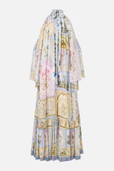 Camilla Botanical Ballads Cold Shoulder Long Dress