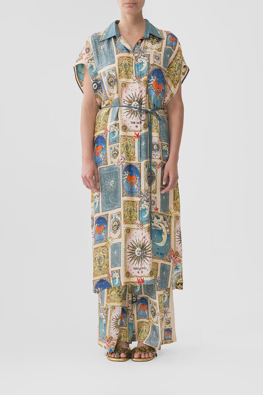 Camilla My Lucky Stars Sleeveless Shirtdress