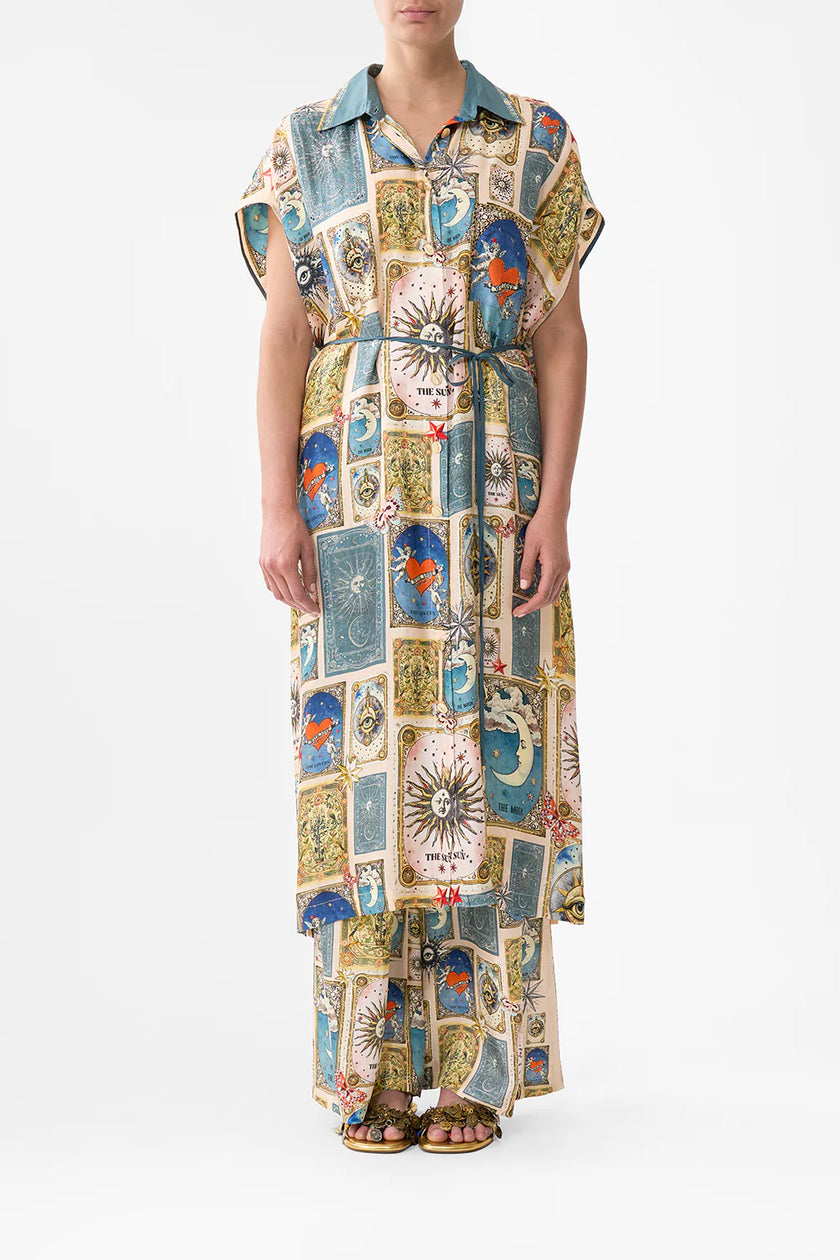 Camilla My Lucky Stars Sleeveless Shirtdress