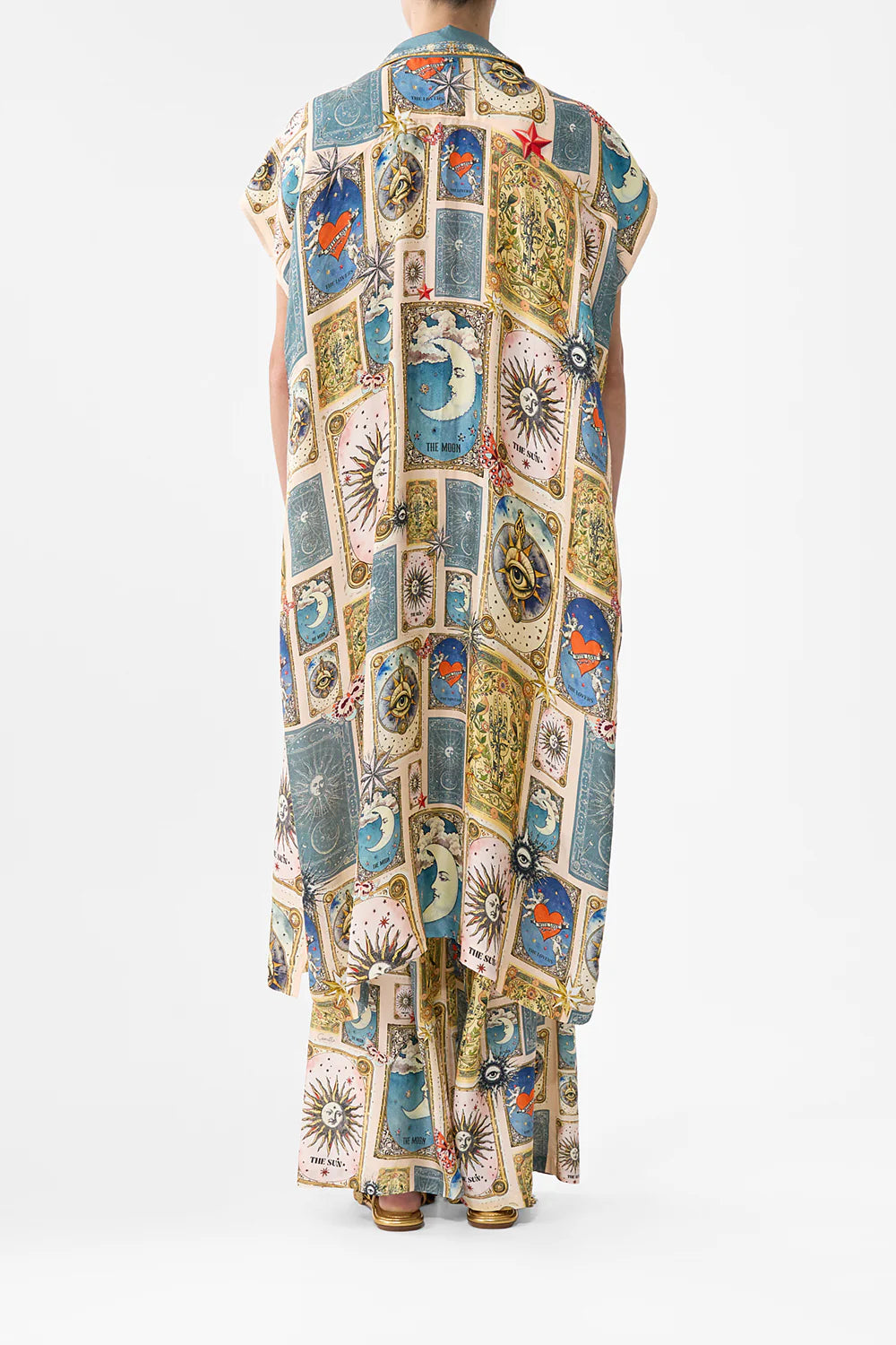 Camilla My Lucky Stars Sleeveless Shirtdress