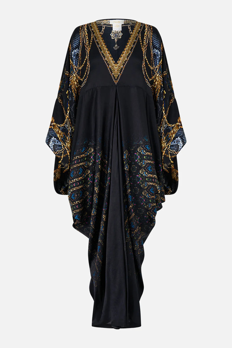 Camilla Song of the Solstice T Shape Long Kaftan