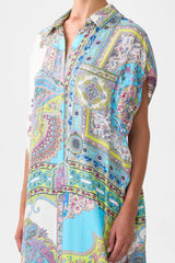 Camilla Magic Carpet Ride  Sleeveless Shirtdress