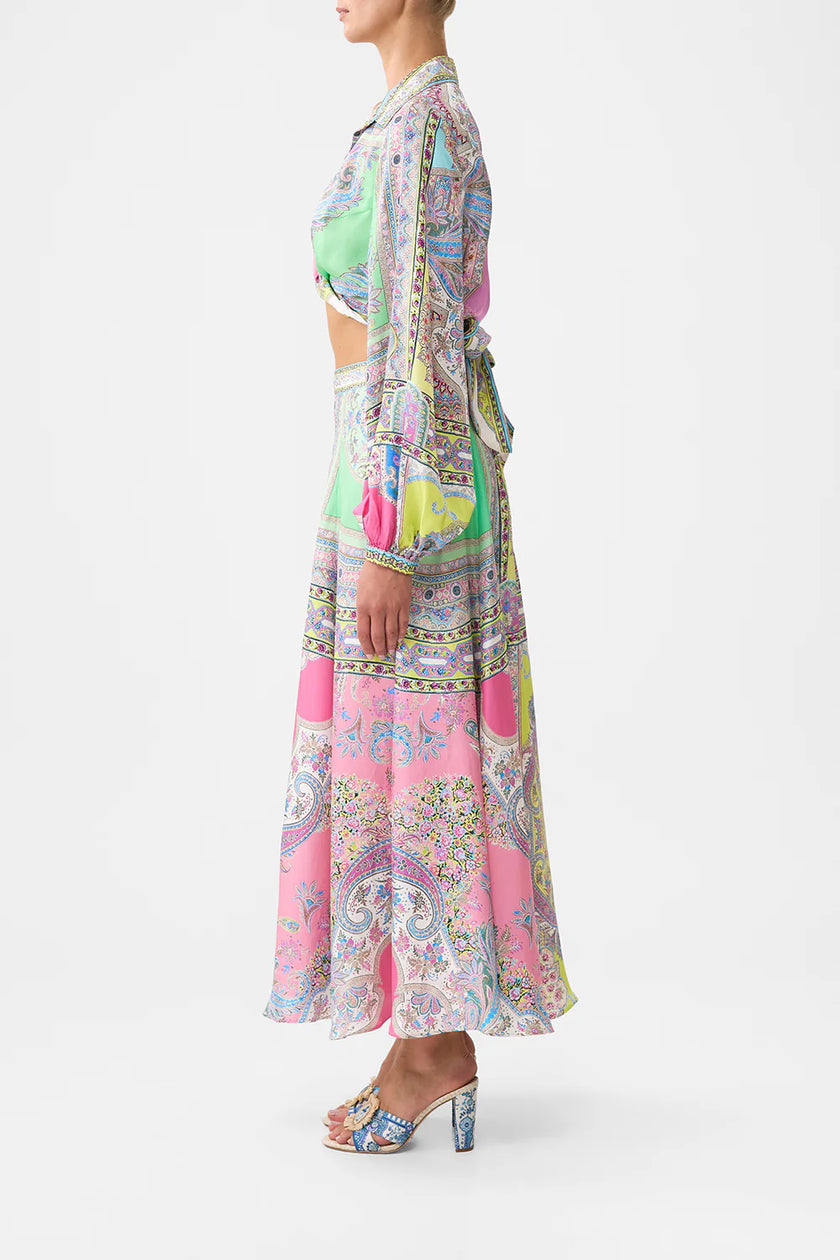 Camilla Magic Carpet Ride Panelled Flared Skirt