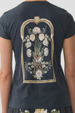 Camilla Ottoman Elegance Slim Fit Round Neck T-Shirt