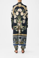 Camilla Ottoman Elegance Sweat Trench Coat