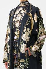 Camilla Ottoman Elegance Sweat Trench Coat