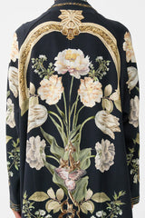 Camilla Ottoman Elegance Sweat Trench Coat
