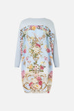 Camilla Tiled in Time Long Sleeve Jumper with Print Back