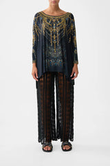 Camilla Song of Solstice Scoop Neck Slouch Tee