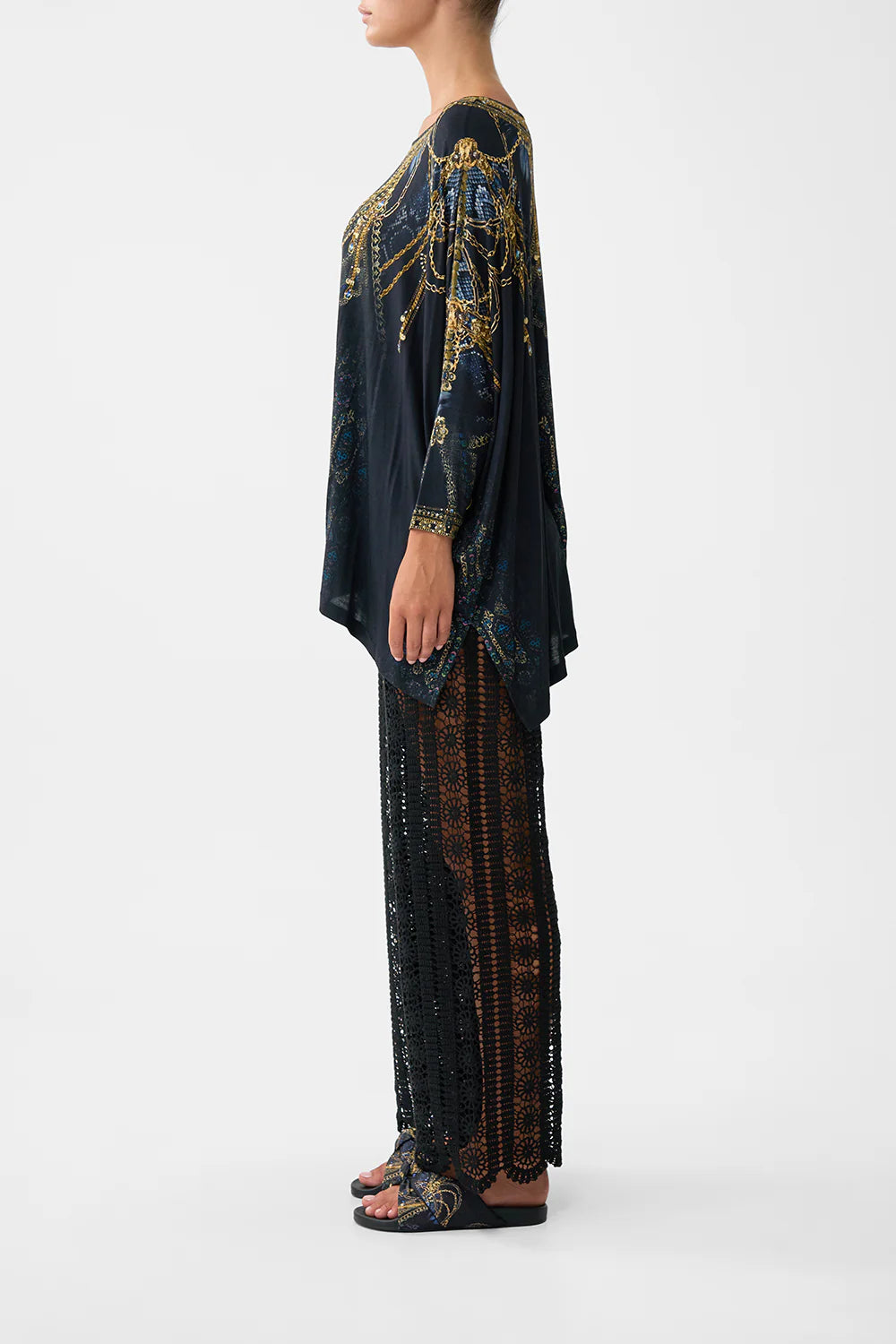 Camilla Song of Solstice Scoop Neck Slouch Tee