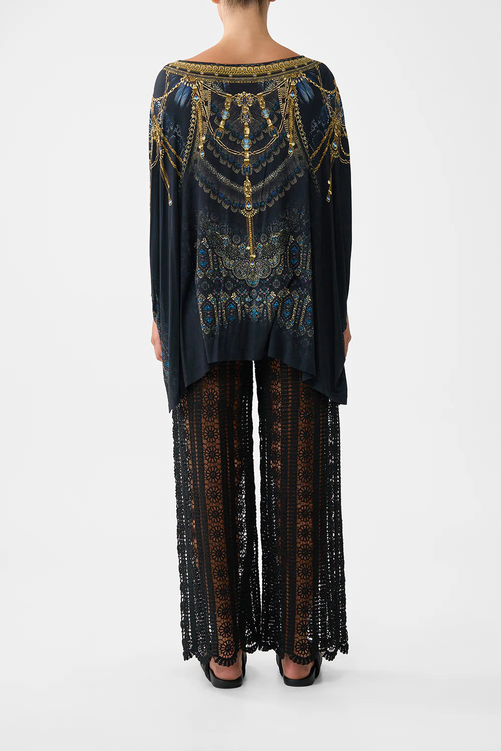 Camilla Song of Solstice Scoop Neck Slouch Tee