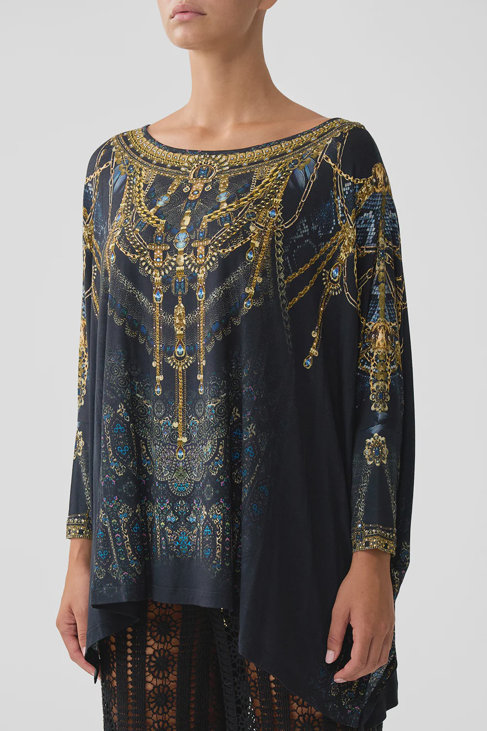 Camilla Song of Solstice Scoop Neck Slouch Tee