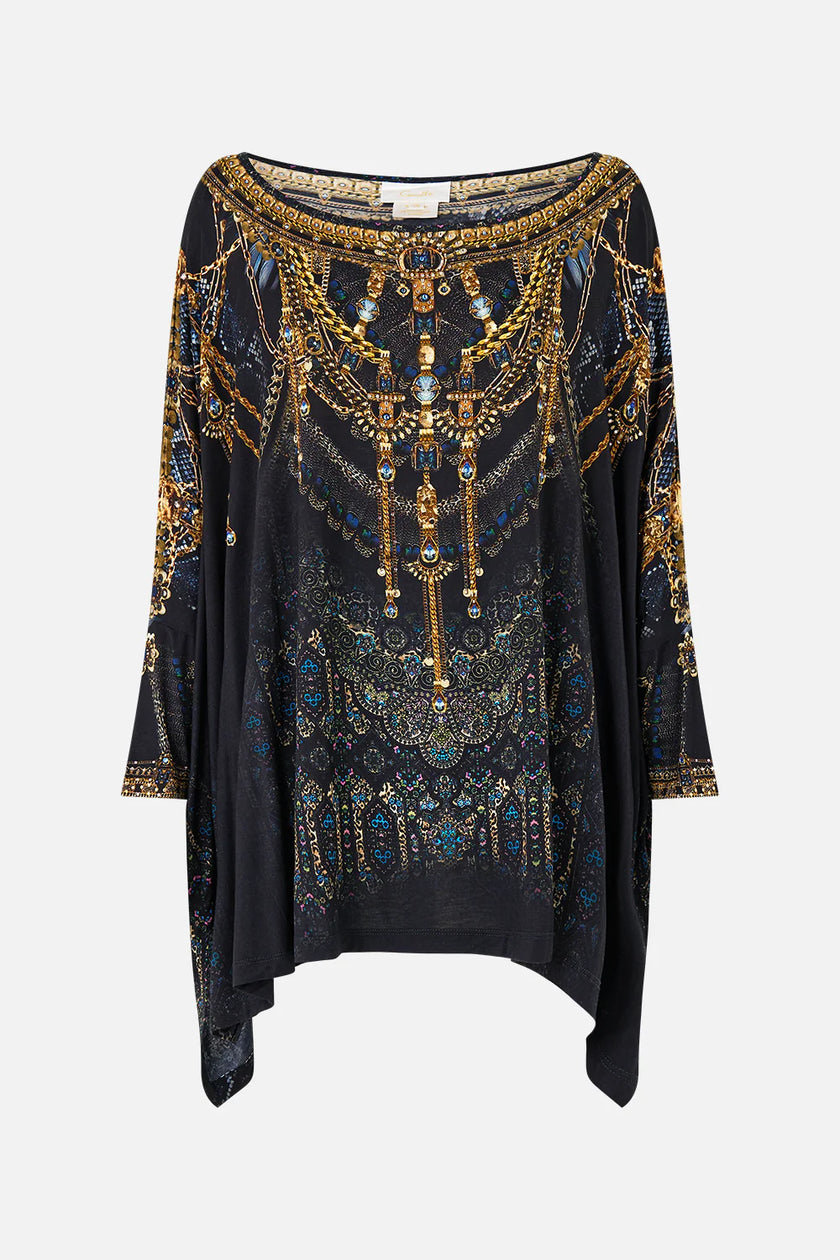 Camilla Song of Solstice Scoop Neck Slouch Tee