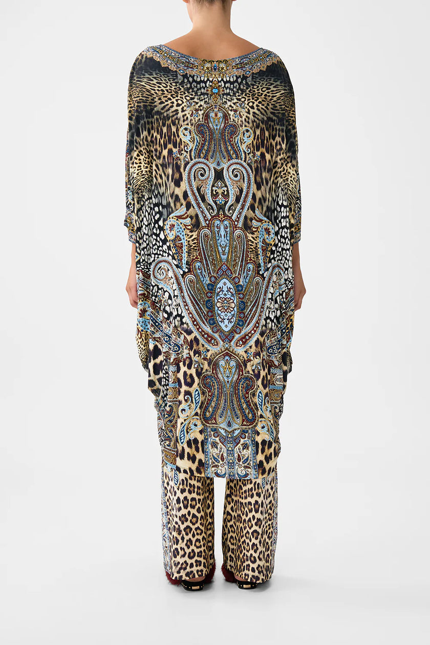 Camilla Istanbul Animalia Jersey Scoop Back Hem Dress