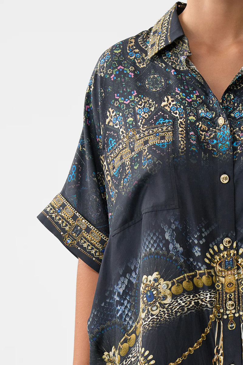 Camilla Song of Solstice Oversized Pocket Tunic