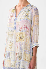 Camilla Botanical Ballads Shirt Tunic with Side Buttons