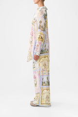 Camilla Botanical Ballads Shirt Tunic with Side Buttons